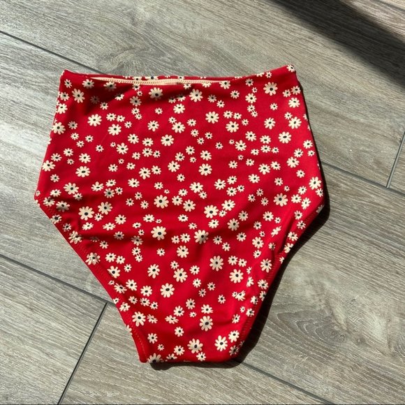 NWOT Madewell Retro High-Waisted Bikini Bottom - Picture 8 of 8